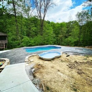 pool deck carousel