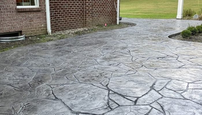 residential stamped concrete